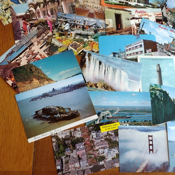 Postcards Lot/40 Random Assortment - Picture 9 of 12